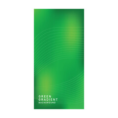 Gradient backdrop and wallpaper in green tones design