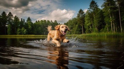 Golden Retriever dog