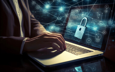 computer concept, cybersecurity, business