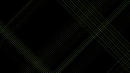 Green minimal lines abstract futuristic tech background