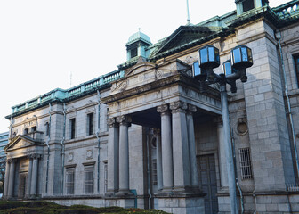 Fototapeta na wymiar 日本銀行大阪支店旧館の風景