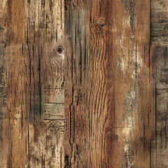 Seamless repeating pattern - distressed wood panel pattern