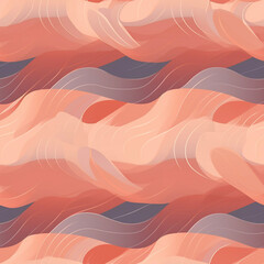 Seamless repeating pattern -  contemporary wave pattern