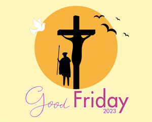 Good Friday is a Christian holiday commemorating the crucifixion of Jesus and his death at Calvary. It is observed during Holy Week