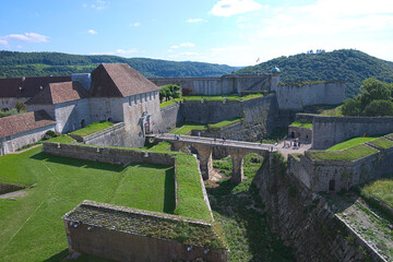 view on fortress of Brisancion, France