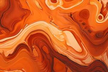 Orange Agate Background, Generative AI