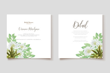 wedding watercolour invitation templates