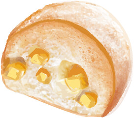 Bread with Cheese Icon
