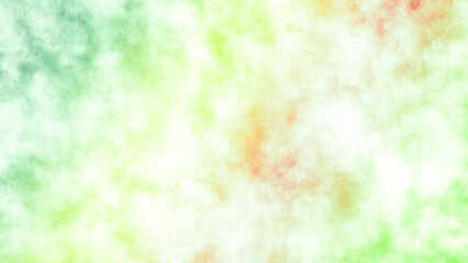 abstract green background with bokeh. beautiful watercolor cloud design wash aqua painted texture. colorful  grungy background.