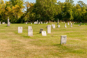 Union Brothertown Indian Cemetery, Chilton, Wiusconsin