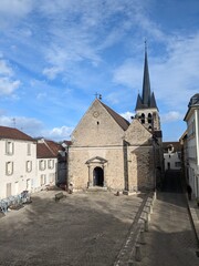 Fototapeta na wymiar Eglise Saint Martin, Jouy en Josas, France.