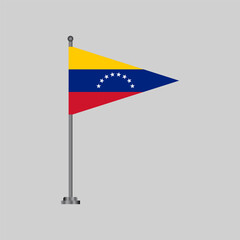 Illustration of Venezuela flag Template