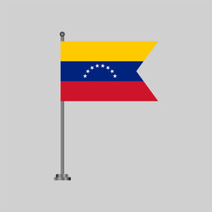 Illustration of Venezuela flag Template
