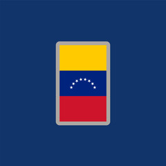 Illustration of Venezuela flag Template