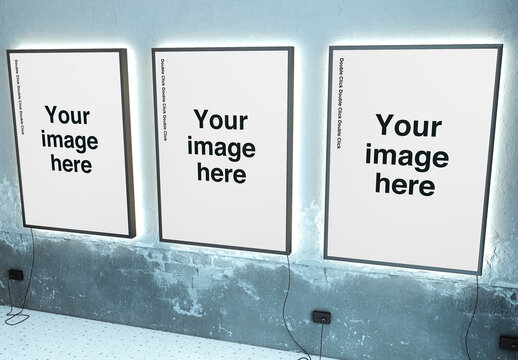 BackLight Poster Mockup 02