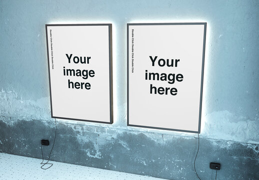 BackLight Poster Mockup 01