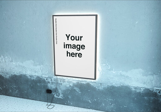 BackLight Poster Mockup 03