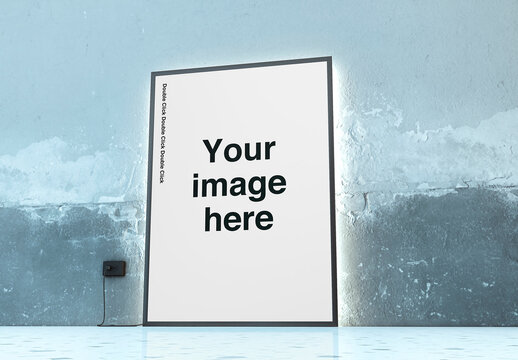 BackLight Poster Mockup 10