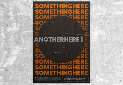 Typography Poster or Flyer 02