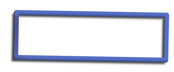 Obraz premium blue frame