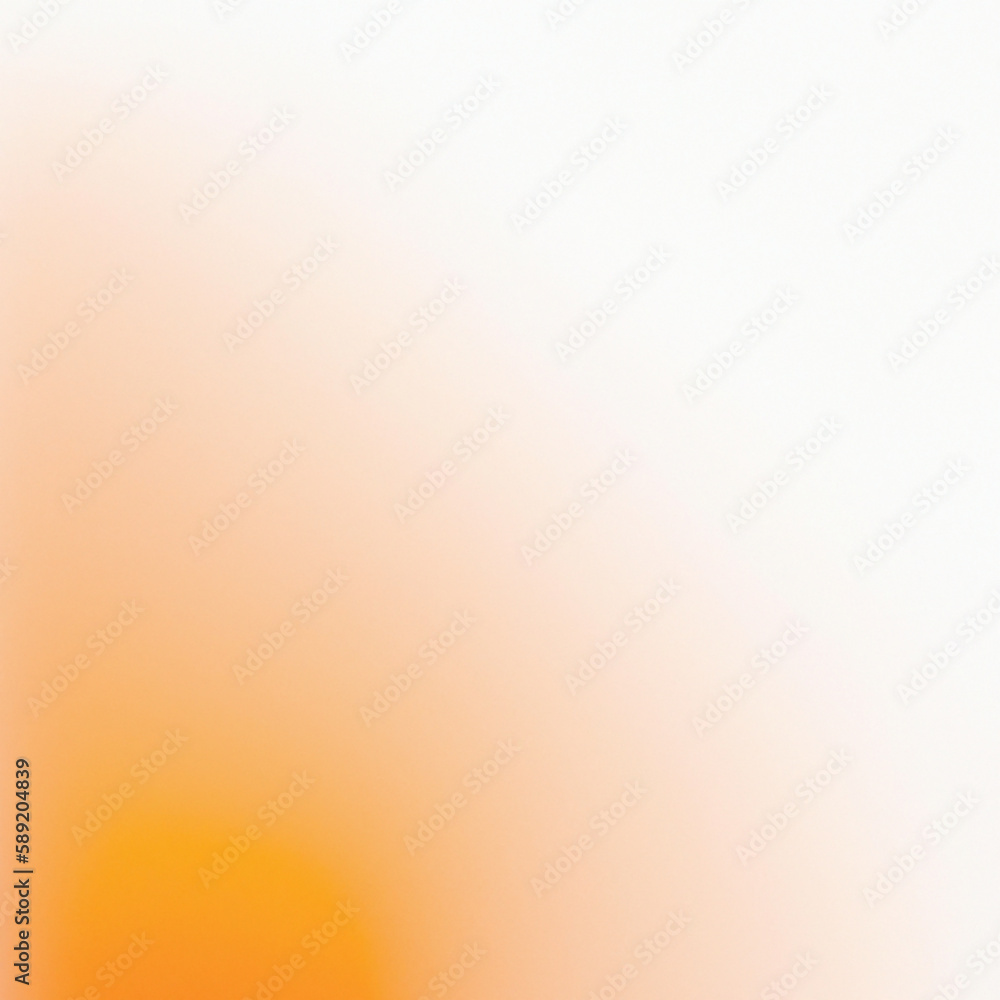 Aufkleber orange - white color gentle bright beautiful abstract gradient background with dark and light stains