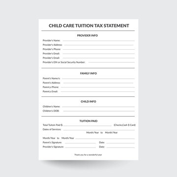 ChildCare Tax Statement,Child Tax Statement,Daycare Tax Form,Daycare Tax,Childcare Form,Printable Daycare,Daycare Provider,Daycare Payment Form,Tuition Receipt