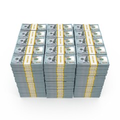 A pack of $100 bills