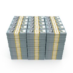 A pack of $100 bills