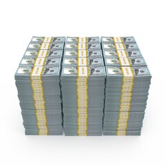 A pack of $100 bills