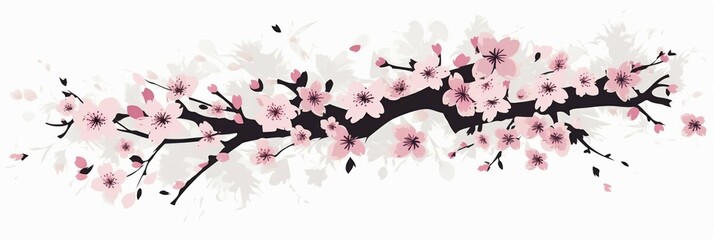 cherry blossom leaves and tree