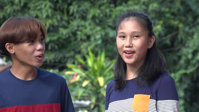 Filipino Brother and Sister