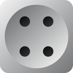 Fototapeta premium Dice Gradient Element