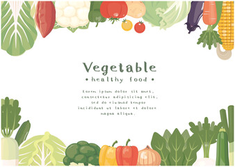 野菜フレーム　上下