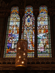 Vitraux de la Basilique Notre-Dame de Fourvière - Lyon - 589232212