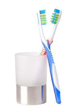 toothbrush on transparent background. png file