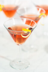 Cosmopolitan cocktail