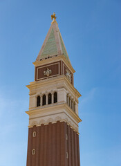 Fototapeta na wymiar The Venetian Las Vegas Campanile Tower