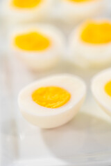Hard boiled eggs