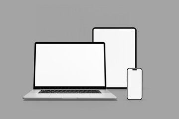 Multi Devices Mockup for showcasing your UI design to clients