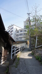 Abandoned hot spring resort in Japan