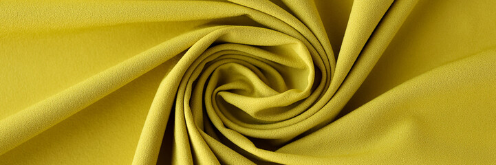 Olive fabric textured background, cloth textured backdrop