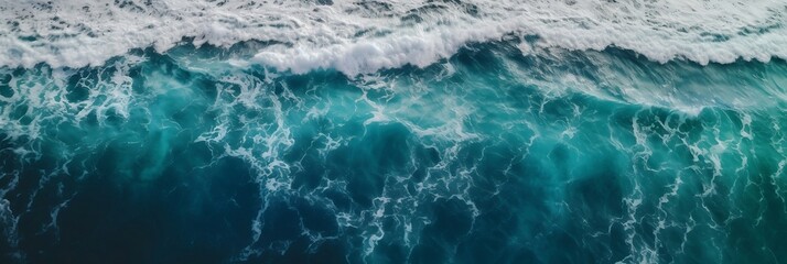 Spectacular ocean picture. Generative AI.