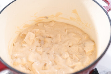 Chicken alfredo pasta