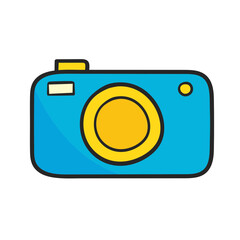travel camera vector