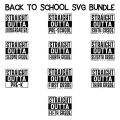 Back to School SVG Bundle