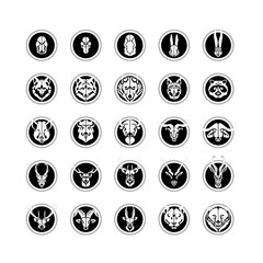 Animal icon set