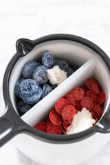 Red White and Blue Chocolate Covered Pretzel Twists