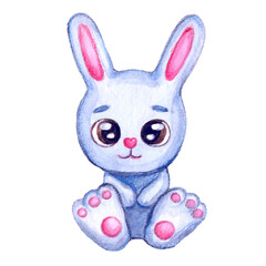 Easter bunny character.