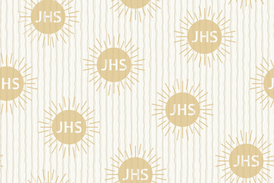 white, cream striped paper texture with holy communion symbol- vector illustration