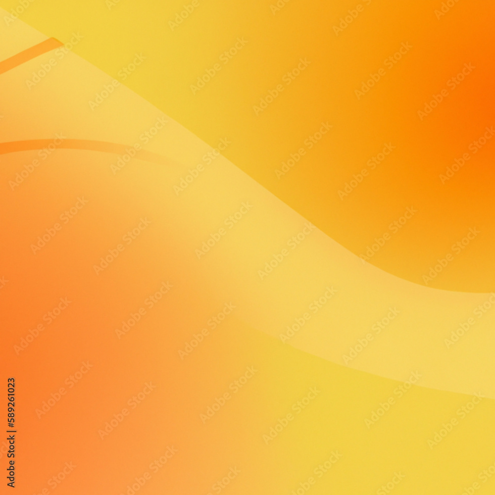 Aufkleber orange - yellow color gentle bright beautiful abstract gradient background with dark and light stain